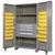 Lyon 1104F All-Welded 39 inch Wide Steel Maintenance Cabinet with 6 Drawers and 18 Bins