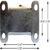 Stromberg 4 Inch CA2 Series Rigid Light Duty Caster Model No. CA2R-4BE Plate Dimensions