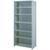 8000 Series Closed Wire Shelving Sections - 36"W x 18"D x 84"H - 7 Shelf Starter Unit