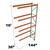 Stromberg Teardrop Storage Rack - Add-on Unit without Deck - 144 in x 36 in x 16 ft