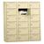 Tennsco Box Lockers - 6 Tier Without Legs - Assembled