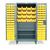 Lewis Bins Metal Bin Storage Cabinet With Drawers, Model CAB36-Drawer