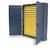 LEWISBins Slim Metal Bin Storage Cabinet, Model CAB48-Slim