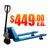 CPT2748BLP Low Profile Pallet Jack - 2" Lowered Height