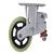 Model CST-G80-6X2PU-R Japanese Engineered Spring Loaded Towing Casters