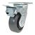 Model CST-KSM-4X2MR-SWTB Swivel Rubber Casters with Total Brake