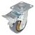 Model CST-KSM-5X2MR-SWTB Swivel Rubber Casters with Total Brake