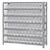 Quantum Clear-View Shelf Bin - Complete Steel Packages 1239-100CL