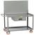 MW-2436-5TL-DRPB Mobile Workstation with Two Storage Drawer and Pegboard Panel