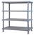 Millenia 4-Tier Solid Shelving Unit 24" Wide x 62" High