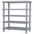 Millenia 5-Tier Vented Shelving Unit 24" Wide x 50" High