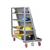 Little Giant Mobile Pegboard with Back Shelf Storage