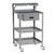 Little Giant model PSR-2224-3RBK-DR Mobile Shop Desk