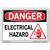 Vestil Danger Electrical Hazard