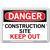 Vestil Danger Construction Site Keep Out