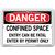 Vestil Danger Confined Space Entry Can Be Fatal