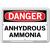 Vestil Danger Anhydrous Ammonia