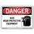 Vestil Danger Acid Wear Protective Equipment