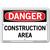 Vestil Danger Construction Area