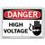 Vestil Danger High Voltage