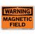 Vestil Warning Magnetic Field