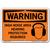Vestil Warning High Noise Area Hearing Protection Required