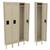 66" High Single Tier Lockers With Legs - Unassembled