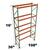 Stromberg Teardrop Storage Rack - Starter Unit without Deck - 108 in x 36 in x 16 ft