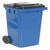 32 Gallon Blue Trash Cans