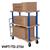 Vestil VHPT/TD-2754 Triple Decker Hardwood Platform Carts
