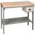 Little Giant Welded Steel Workbench with Butcher Block Top Model No. WSJ2-3060-AH-DR