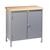 Little Giant Work Center Cabinet with Butcher Block Top Model No. WTC-2D-2436-LL