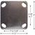 Stromberg Fully Pneumatic 8 Inch Caster Plate Dimensions