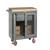 Little Giant Mobile Bench Cabinet with Perforated Doors and Heavy-Duty Drawer, Model MJP2D-2448-HDFL