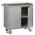 Little Giant Mobile Bench Cabinet with Locking Doors and Non-Slip Vinyl Top, Model MM3-2D-2448-FL