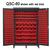 Quantum Super Wide Colassal Heavy Duty Cabinets QSC-60 with red bins