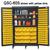 Quantum Super Wide Colossal Heavy Duty Cabinets QSC-60S with yellow bins