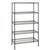 Quantum Genuine Wire Shelving Proform Green Epoxy Starter Kit - 5 Shelves 86 Inch High